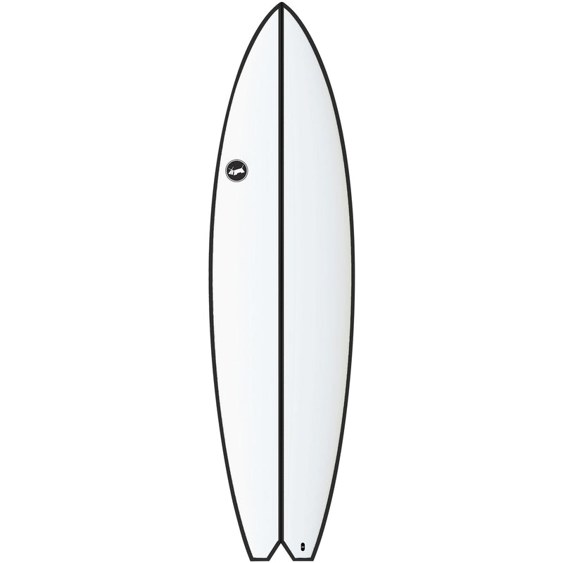 Load image into Gallery viewer, Skindog Hydroplane Thunderbolt Red Surfboard 1