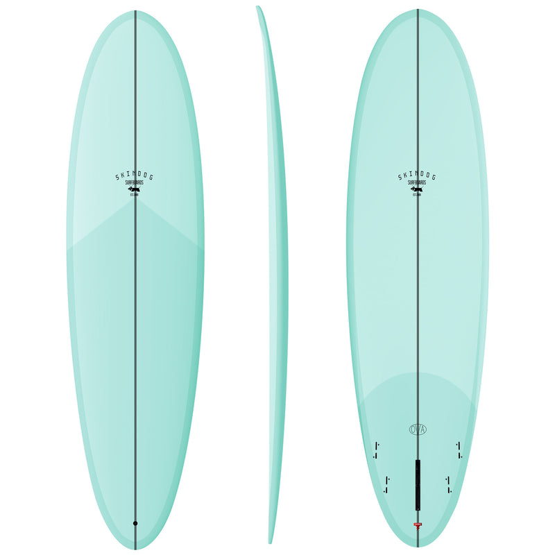 Load image into Gallery viewer, Skindog OVA Thunderbolt Red Surfboard 4