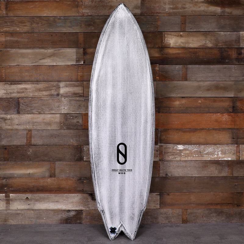 Load image into Gallery viewer, Slater Designs Great White Twin I-Bolic Volcanic 5'8 × 19 ⅜ × 2 ½ Surfboard 1