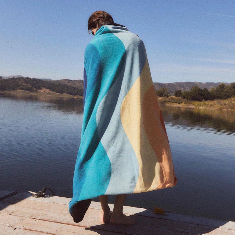 Load image into Gallery viewer, Slowtide Shore Camp Blanket 5