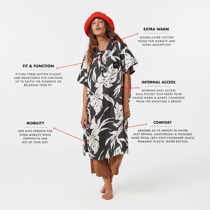 Load image into Gallery viewer, Slowtide Hauke Quick-Dry Hooded Changing Poncho 7