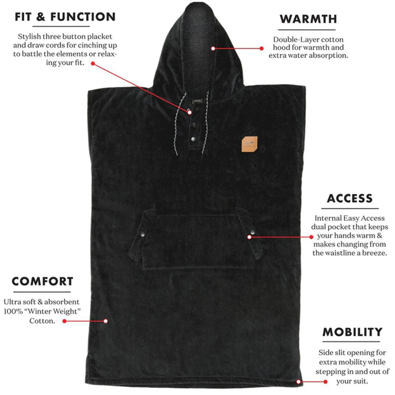 Load image into Gallery viewer, Slowtide The Digs Hooded Changing Poncho 13