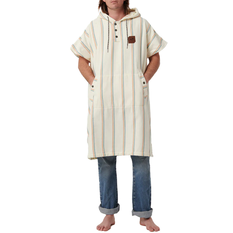Load image into Gallery viewer, Slowtide Baja Stripe Fouta Hooded Changing Poncho 12