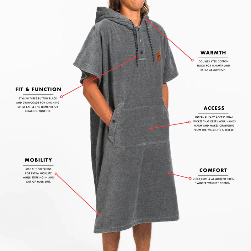 Load image into Gallery viewer, Slowtide The Digs Hooded Changing Poncho