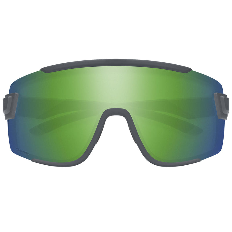 Load image into Gallery viewer, SMITH Wildcat Sunglasses - Matte Cement/ChromaPop Green Mirror 2