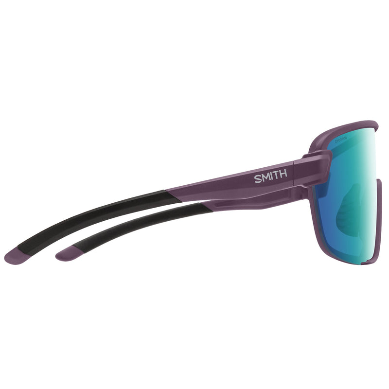 Load image into Gallery viewer, SMITH Women's Bobcat Sunglasses - Matte Amethyst/ChromaPop Opal Mirror 3