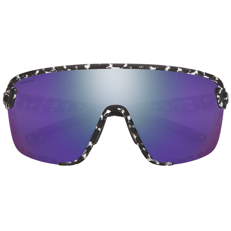 Load image into Gallery viewer, SMITH Women's Bobcat Sunglasses - Matte Black Marble/ChromaPop Violet 2