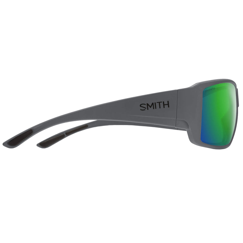 Load image into Gallery viewer, SMITH Guide's Choice Polarized Sunglasses - Matte Cement/ChromaPop Green Mirror 3