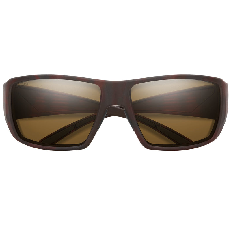 Load image into Gallery viewer, SMITH Guide's Choice Polarized Sunglasses - Matte Tortoise/ChromaPop Glass Brown 2