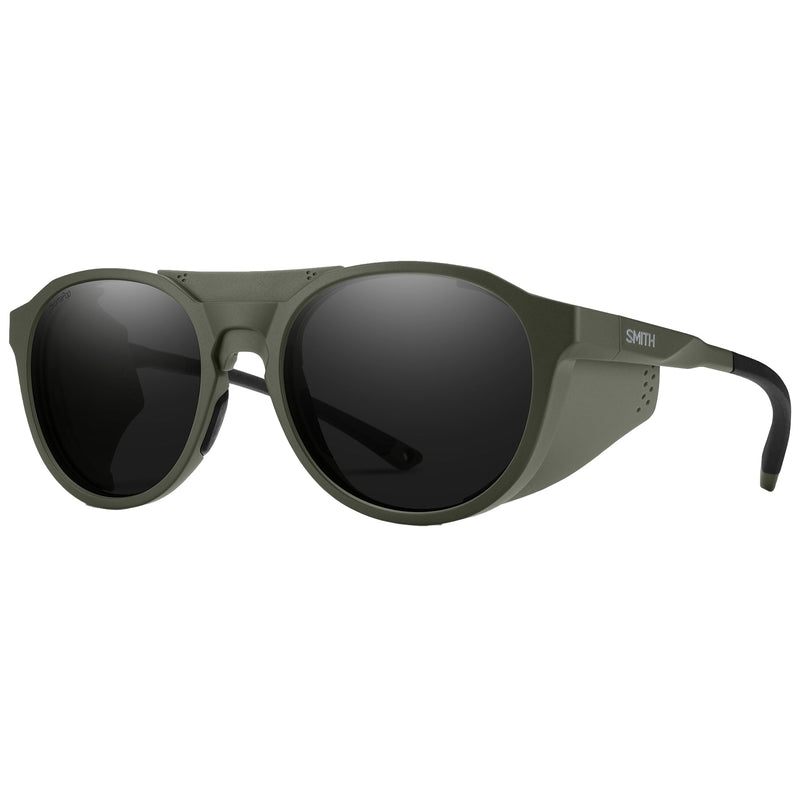 Load image into Gallery viewer, SMITH Venture Polarized Sunglasses - Matte Moss/ChromaPop Black 1