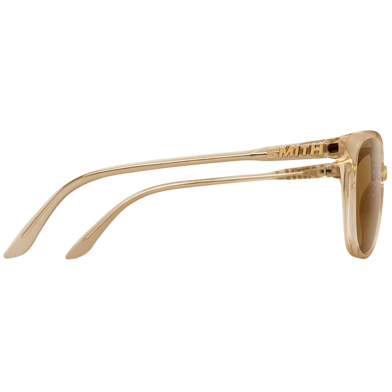 Load image into Gallery viewer, SMITH Women's Cheetah Polarized Sunglasses - Champagne Crystal/ChromaPop Brown 3