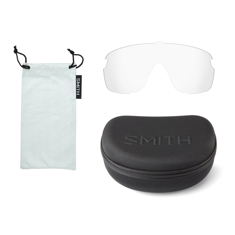 Load image into Gallery viewer, SMITH Women's Bobcat Sunglasses - Matte Amethyst/ChromaPop Opal Mirror 4