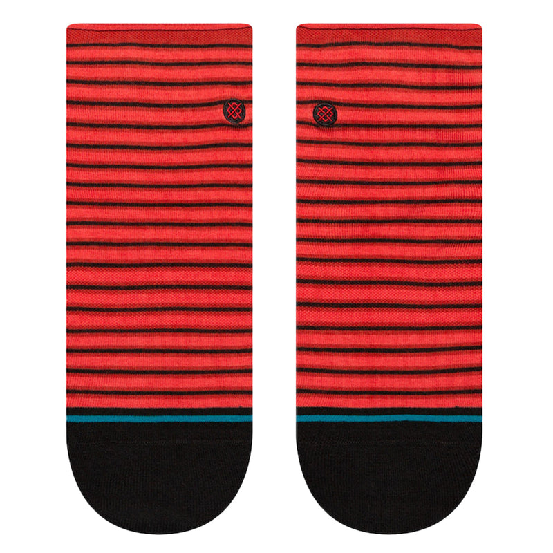 Load image into Gallery viewer, Stance Women's Red Fade Quarter Socks 2