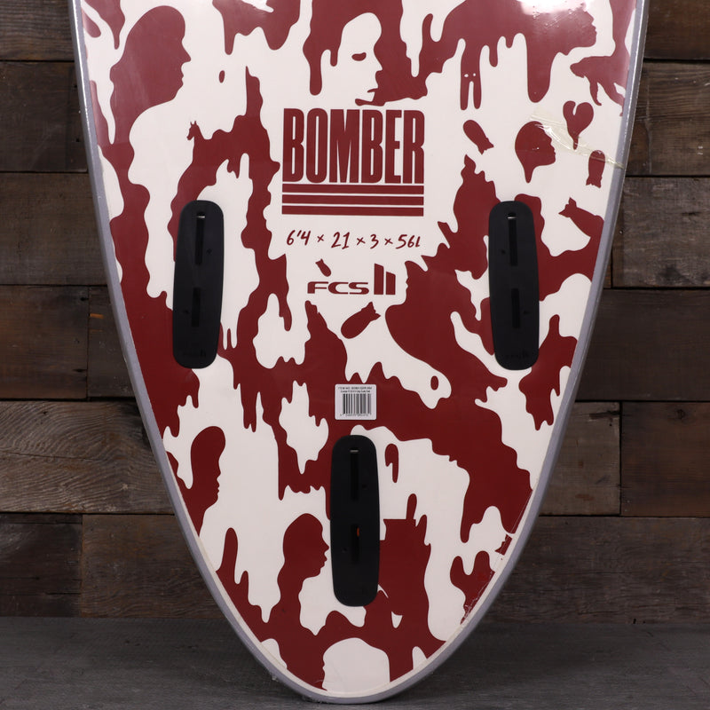 Load image into Gallery viewer, Softech Bomber 6'4 × 21 × 3 Soft Surfboard - Gray/Dusty Red