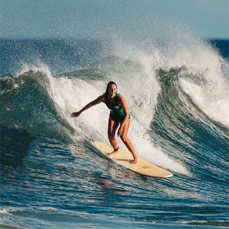 Load image into Gallery viewer, Softech The Middie 6'10 × 21 ¼ × 2 15/16 Soft Surfboard - Butter Palms 6