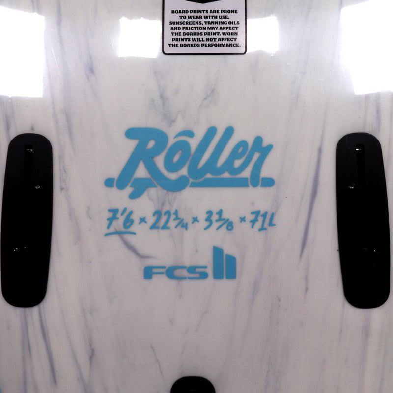 Load image into Gallery viewer, Softech Roller 7'6 × 22 ¼ × 3 ⅛ Soft Top Surfboard - Blue 4