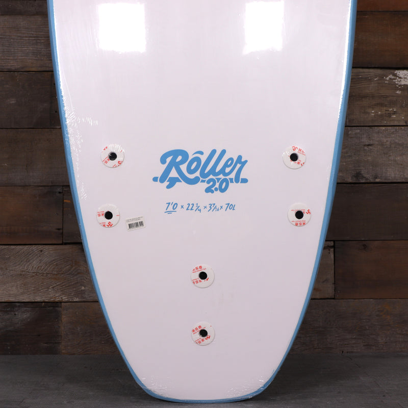 Load image into Gallery viewer, Softech Roller 2.0 7'0 × 22 ¼ × 3 7/16 Soft Surfboard - Blue 3