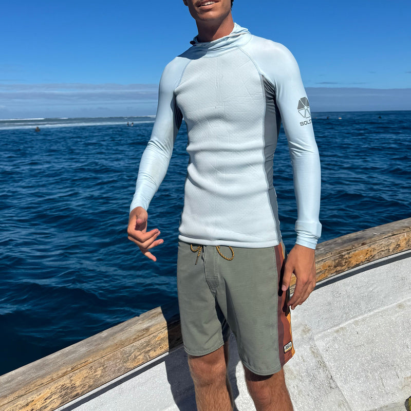Load image into Gallery viewer, Solite Convertible Neo-Front 1.5mm Long Sleeve Hooded Rash Guard 6