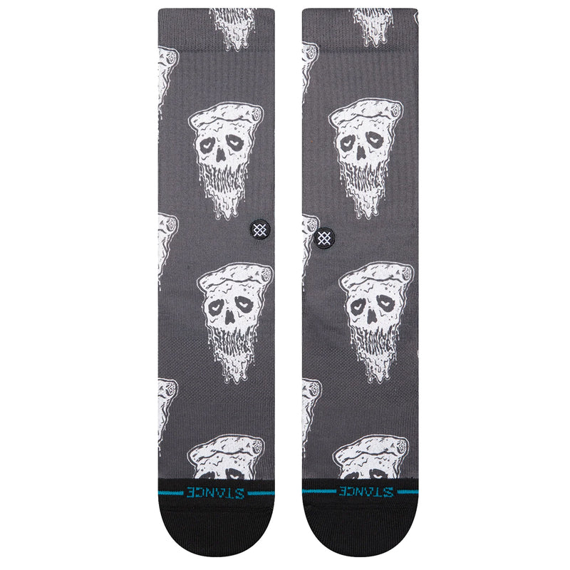 Load image into Gallery viewer, Stance Pizza Face Poly Crew Socks 2