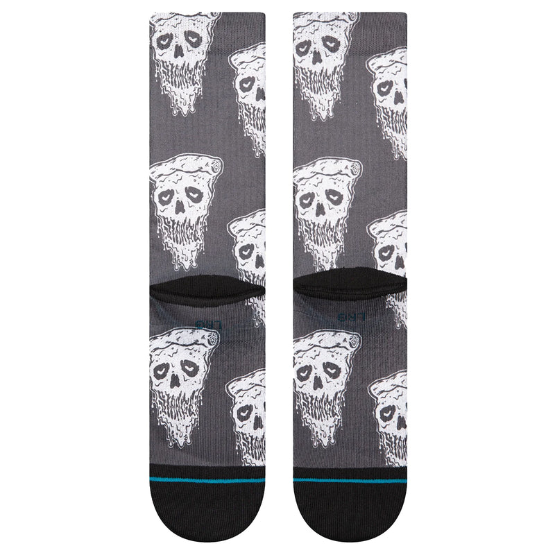 Load image into Gallery viewer, Stance Pizza Face Poly Crew Socks 3