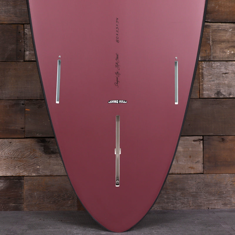 Load image into Gallery viewer, Stewart HydroCush Funline 11 8'0 × 23 × 3 ¼ Surfboard - Mauve 3