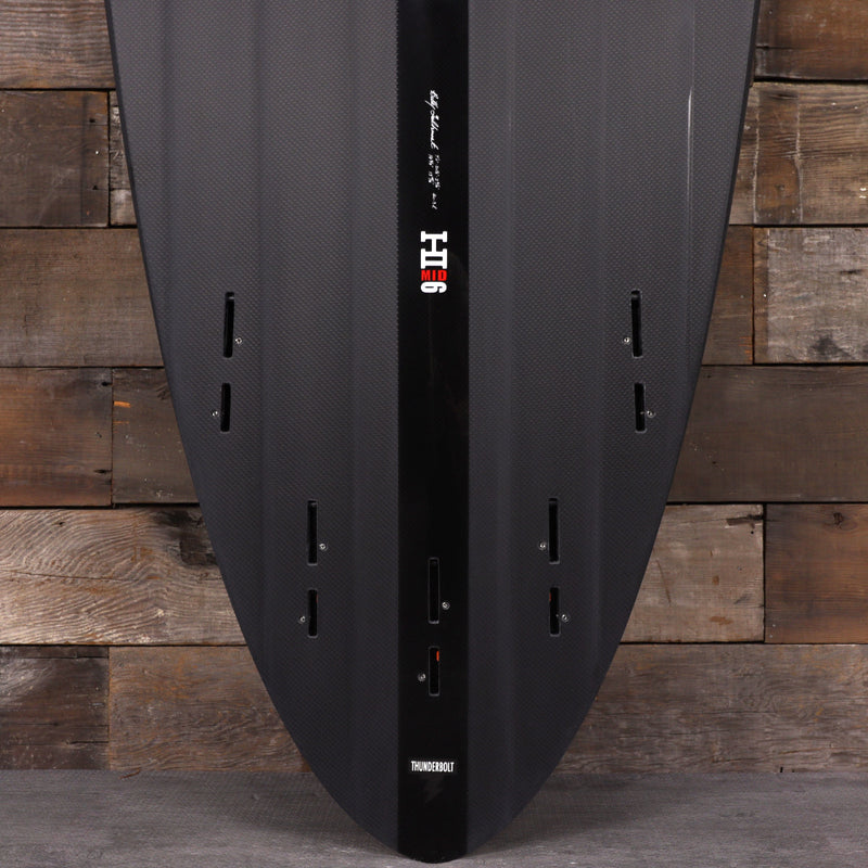 Load image into Gallery viewer, Harley Ingleby Mid 6 Thunderbolt Black 7'0 × 20 ½ × 2 ⅝ Surfboard - Full Carbon 3