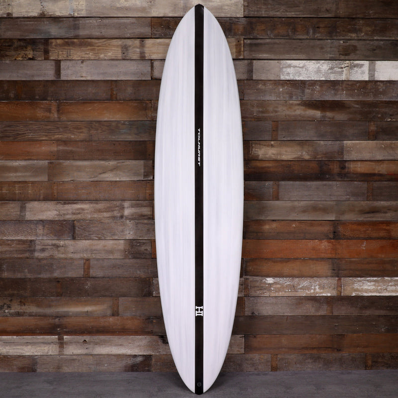Load image into Gallery viewer, Harley Ingleby Mid 6 Thunderbolt Black 7'6 × 21 × 2 ¾ Surfboard - Gray/Carbon 1