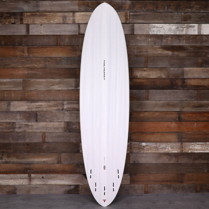 Load image into Gallery viewer, Harley Ingleby Series Mid 6 Thunderbolt Red 7'6 × 21 × 2 ¾ Surfboard - Candy White 2