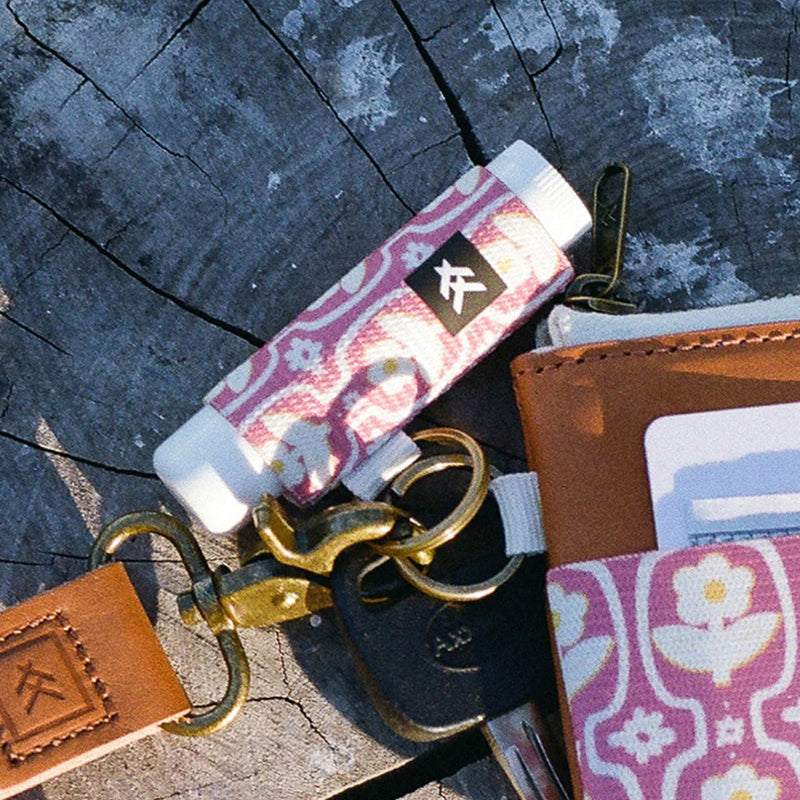 Load image into Gallery viewer, Thread Wallets Lip Balm Holder Keyring 14