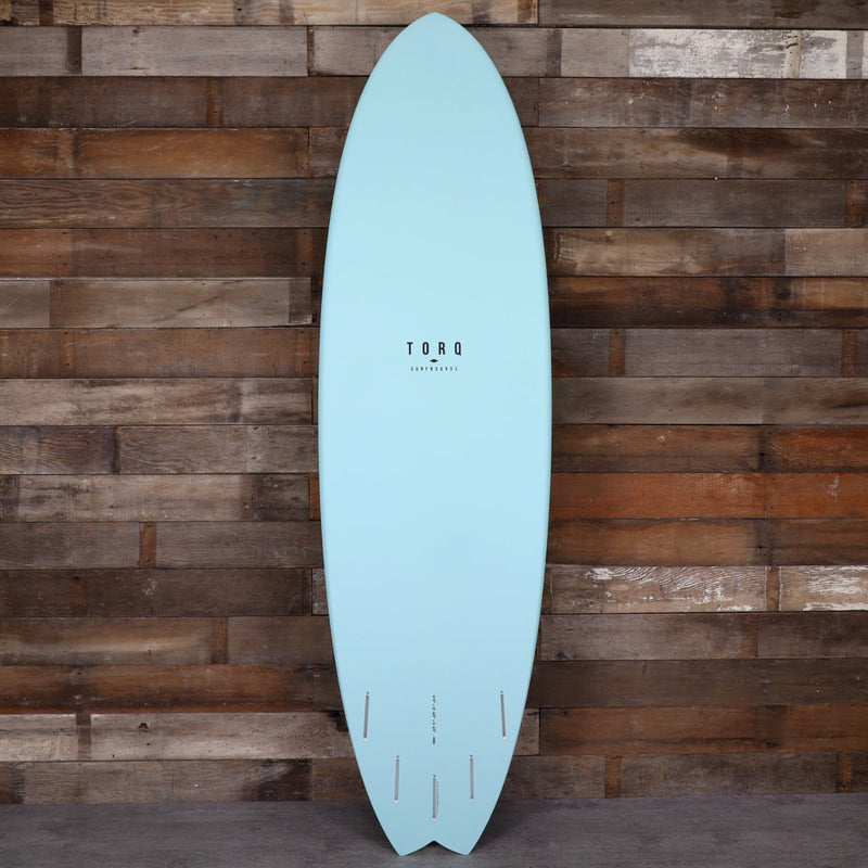 Load image into Gallery viewer, Torq ModFish TET 6'10 × 21 ¾ × 2 ¾ Surfboard - Blue Pattern 2