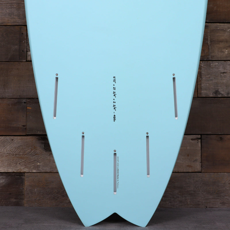 Load image into Gallery viewer, Torq ModFish TET 6'10 × 21 ¾ × 2 ¾ Surfboard - Blue Pattern 3