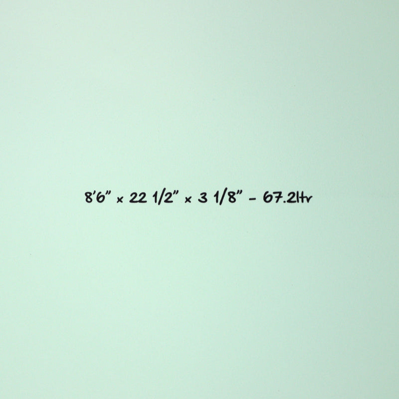 Load image into Gallery viewer, Torq Longboard TET 8'6 × 22 ½ × 3 ⅛ Surfboard - Palm Pattern 4