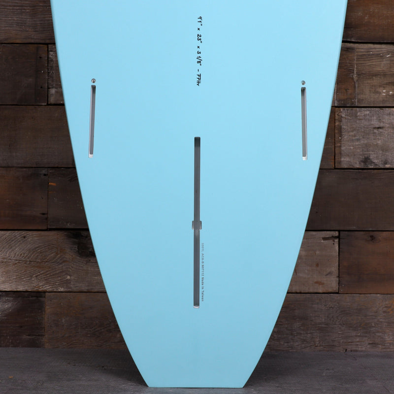 Load image into Gallery viewer, Torq Longboard TET 9'1 × 23 × 3 ⅛ Surfboard - Blue Pattern 3