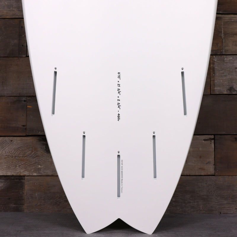 Load image into Gallery viewer, Torq ModFish TET 6'10 × 21 ¾ × 2 ¾ Surfboard - Lime 3