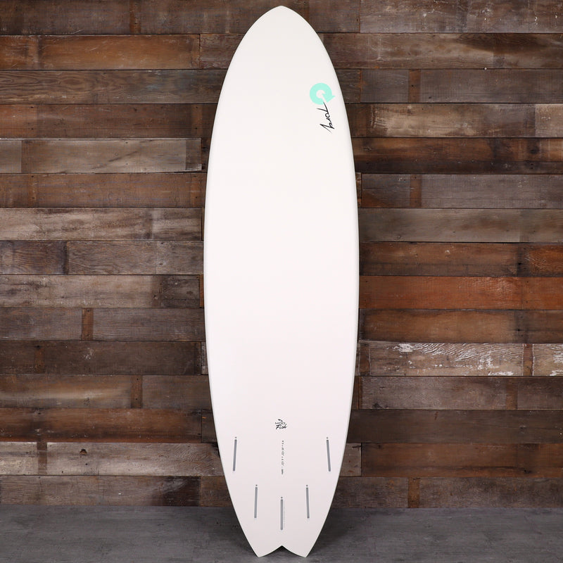 Load image into Gallery viewer, Torq Mod Fish TET 6'3 × 20 ½ × 2 ½ Surfboard - Hi Watt/Turquoise 2