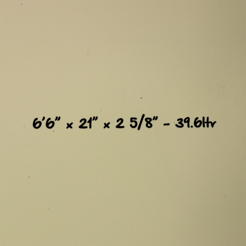 Load image into Gallery viewer, Torq ModFish TET 6'6 × 21 × 2 ⅝ Surfboard - Cream Pattern 4