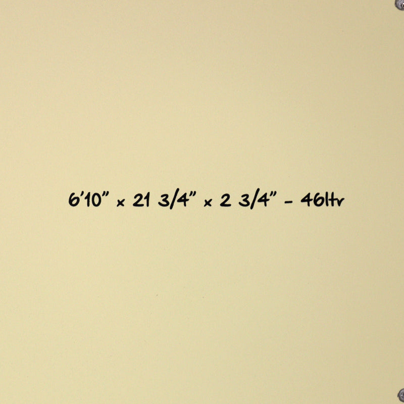 Load image into Gallery viewer, Torq ModFish TET 6'10 × 21 ¾ × 2 ¾ Surfboard - Cream Pattern 4