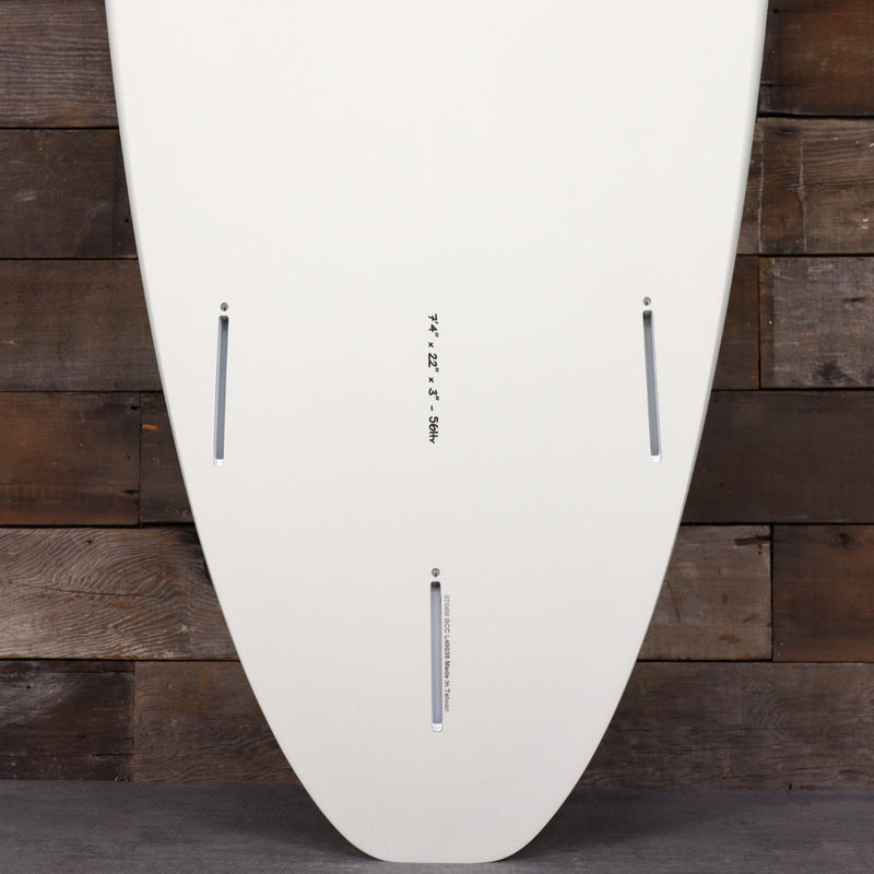 Load image into Gallery viewer, Torq Mod Fun V+ TET 7'4 × 22 × 3 Surfboard - Olive Pattern 3
