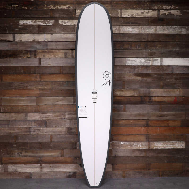 Load image into Gallery viewer, Torq Longboard TET 9'1 × 23 × 3 ⅛ Surfboard - Graphite Rail 1