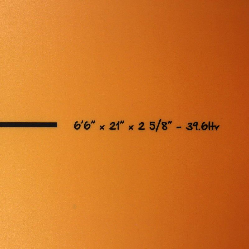 Load image into Gallery viewer, Torq Mod Fish TET 6'6 × 21 × 2 ⅝ Surfboard - Yellow/Orange Fade