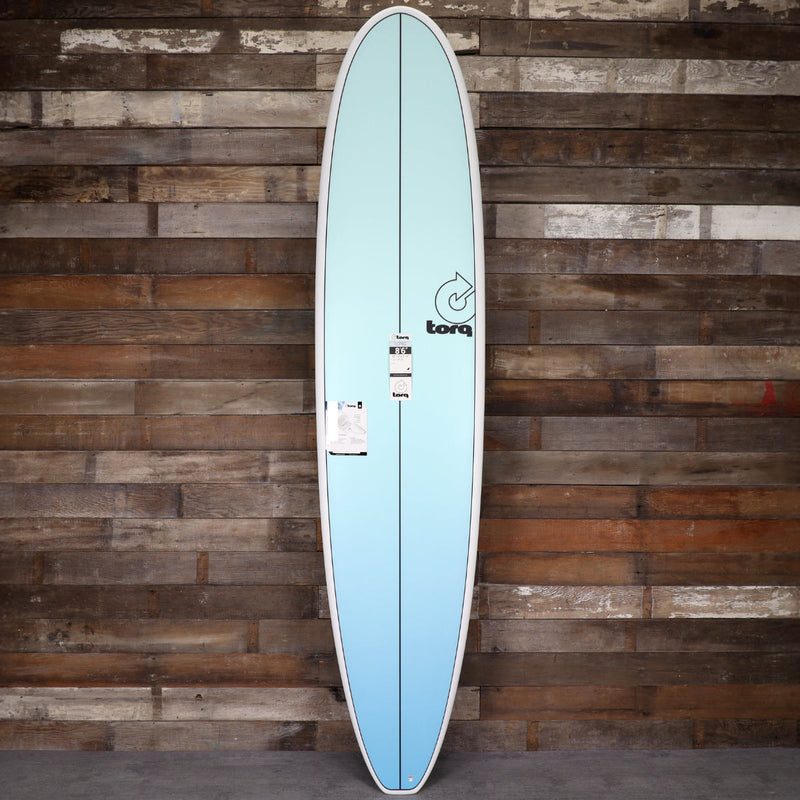 Load image into Gallery viewer, Torq Longboard TET 8'6 × 22 ½ × 3 ⅛ Surfboard - Light Blue Fade 1
