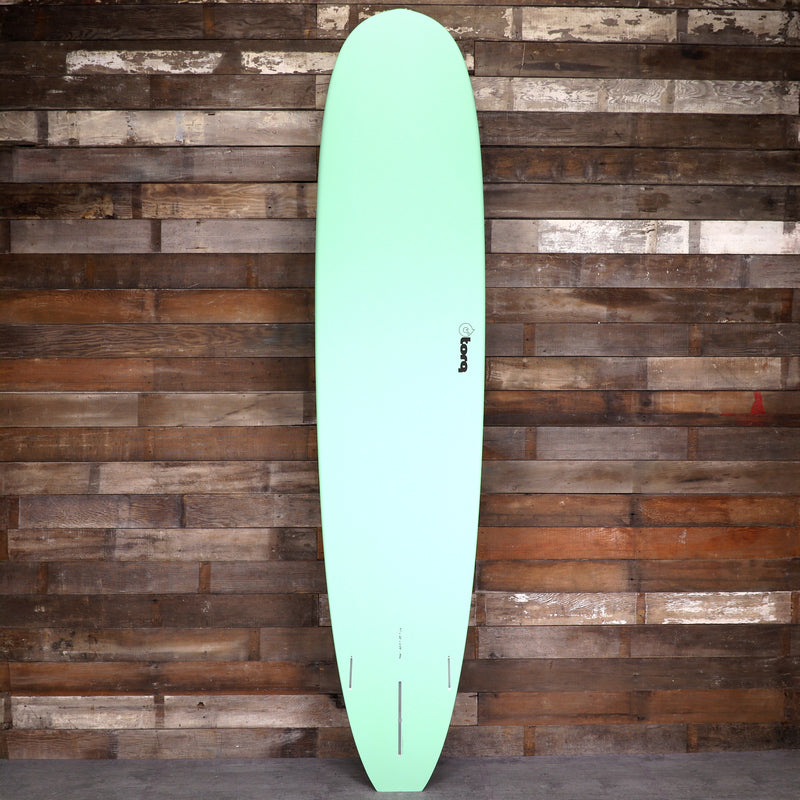 Load image into Gallery viewer, Torq Longboard TET 9'1 × 23 × 3 ⅛ Surfboard - Seagreen/White 2