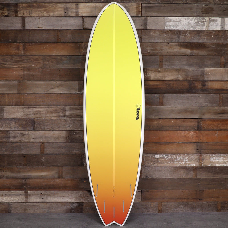 Load image into Gallery viewer, Torq ModFish TET 7'2 × 22 ½ × 3 Surfboard - Yellow/Orange Fade 2