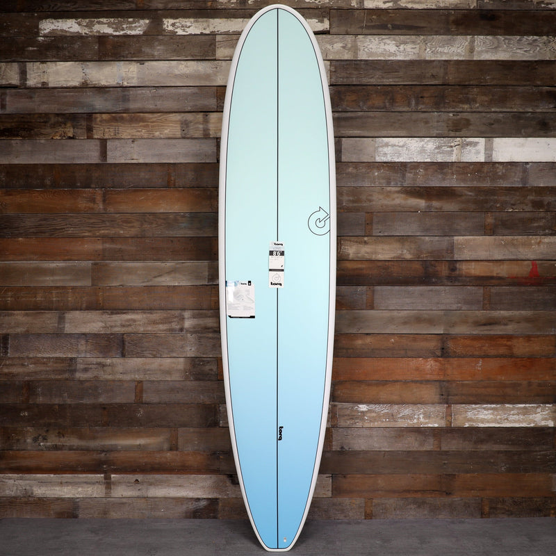 Load image into Gallery viewer, Torq Longboard TET 8'6 × 22 ½ × 3 ⅛ Surfboard - Light Blue Fade 1
