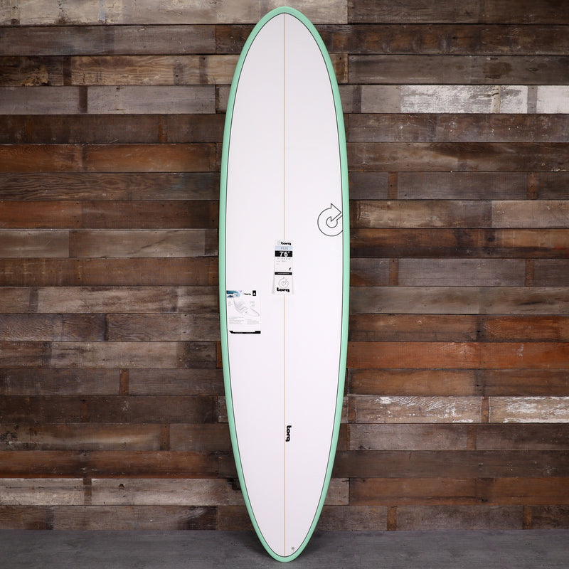 Load image into Gallery viewer, Torq Mod Fun TET 7'6 × 21 ½ × 2 ⅞ Surfboard - Seagreen/White 1