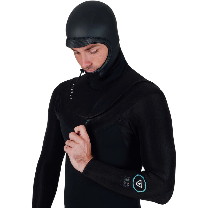 Load image into Gallery viewer, Vissla New Seas 4/3 Hooded U-Zip Wetsuit 7