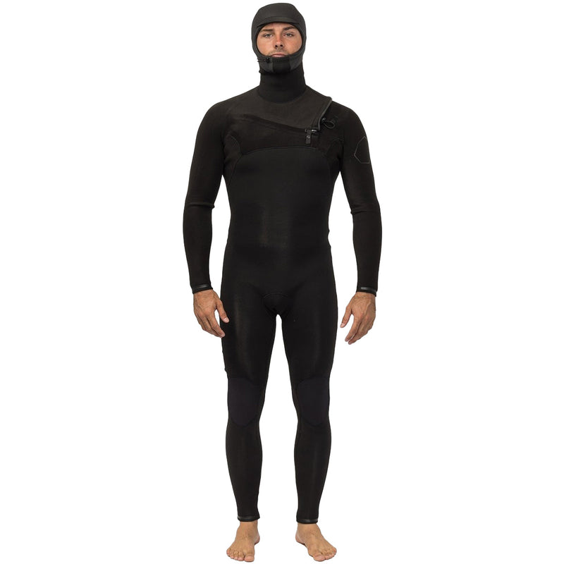 Load image into Gallery viewer, Vissla High Seas II 4/3 Hooded Chest-Zip Wetsuit 1