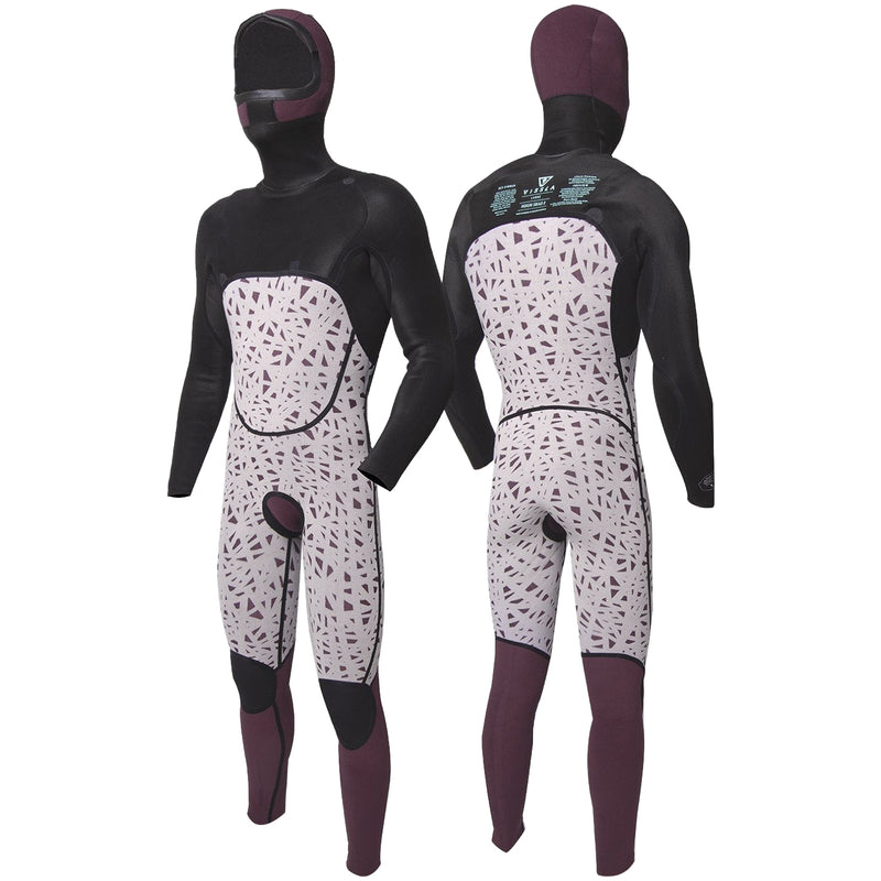 Load image into Gallery viewer, Vissla High Seas II 5/4 Hooded Chest-Zip Wetsuit 7
