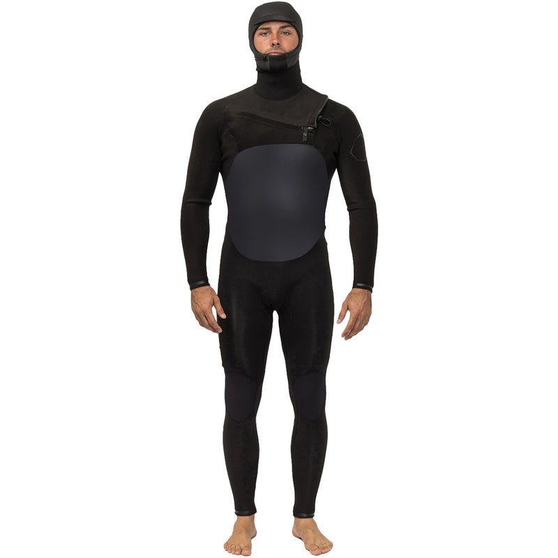 Load image into Gallery viewer, Vissla High Seas II 5/4 Hooded Chest-Zip Wetsuit 1