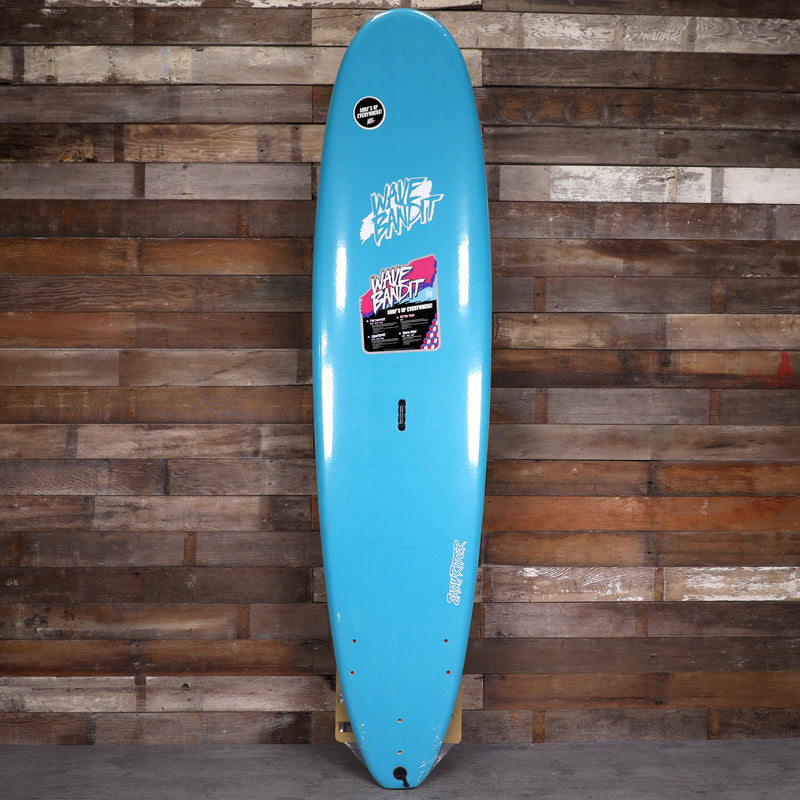 Load image into Gallery viewer, Wave Bandit Easy Rider 8'0 × 23 × 3 ⅜ Surfboard - Blue/White Bolt 1